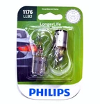 Philips Longerlife 1176 27/9W Two Bulbs Stop Brake Tail Light Replacement Lamp. Fixed Price $12.35.