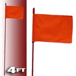 Firestik Stick W/orange Safety Flag 4FT F4-RED-8120R. Fixed Price $19.97.