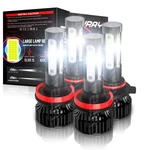 For Kenworth T660 Truck 2007-2020 Led Headlights High Low Bulbs Kit White. Fixed Price $24.99.