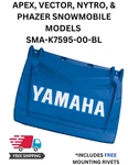 Yamaha Snowmobile Apex Vector Nytro Blue Flap With Rivets SMA-K7595-00-BL. Fixed Price $69.99.