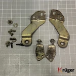 06-08 Polaris Outlaw 525 Irs Oem Headlight Mount Brackets Set 5246589 B19M. Fixed Price $47.97.