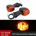 Front Turn Signals Light Indicator Lamp For Kawasaki Ninja 500R EX500 ZX-6R ZX7R. Fixed Price $19.99.