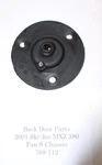2001 Ski-doo Mxz 380 Rer Fan Chassis Speedometer Drive Pickup Flange Housing. Fixed Price $9.95.