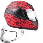 Youth Kids Snowmobile Helmet Matte Red Child Dot Full Face Sledding Machine. Fixed Price $89.00.