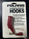 Polaris New Oem Snowmobile 45 Degree Handlebar Hooks Red (1 Per Pack). Fixed Price $34.99.