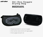 Ski-doo Oem Rev GEN4 (narrow Only) Goggle Drying Bag, Black- 860201691. Fixed Price $53.99.