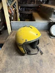 Vintage Rare John Deere Yellow Motorcycle Snowmobile Racing Safety Helmet Usa. Fixed Price $149.99.