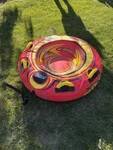 Sports Stuff Rush Hard Body Tube 40" Red Yellow Tubing Snowwinter Fun. Fixed Price $90.00.