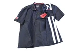 New Oem Polaris 286402512 Black Men's Striped Button-up Size 2XL Nos. Fixed Price $75.99.