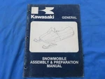 1981 Kawasaki Snowmobile General Assembly Preparation Manual 99964-3522 SM172. Fixed Price $15.00.