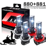 4 Super Led Light Bulb For Arctic Cat Crossfire 800 Pro Efi 07-11 Snowmobile. Fixed Price $38.99.