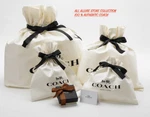 Bn Coach Drawstring Dust Bag Gift Storage Cover Protective Cotton. Fixed Price $23.00.