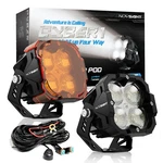 Novsight 3" Led Off Road Lights Spot Flood Pods Driving Work For Jeep Truck Suv. Fixed Price $135.99.