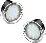 Ruxifey Side Mirror Puddle Light Led Lamp Compatible With Ford F150 White. Fixed Price $26.62.