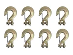 8X 5/16" G70 Clevis Slip Hooks Latch Tow Chain Tie Down Flatbed Truck Trailer. Fixed Price $32.90.