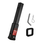 Trailer Hitch Extension For Receiver, 12" Tube Extender Towing. Fixed Price $38.99.