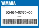 Yamaha Genuine Clamp 90464-15195-00. Fixed Price $5.20.