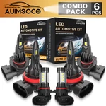 Led Headlight+fog Bulb 6X Subaru Forester Xt Sports Utility 2.5L 10-12. Fixed Price $69.99.