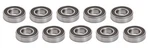 Arctic Cat ZR600 Snowmobile Idler Wheel Bearing Kit 1998-2002 (10PC). Fixed Price $62.99.