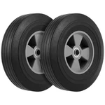2 Pack 10 Inch Solid Rubber Tire, 5/8 Axle Size Hand Truck Wheels Replac.... Fixed Price $37.09.