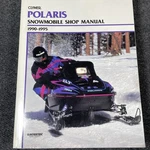 Clymer Polaris Snowmobile Shop Repair Manual 1990-1995 S833. Fixed Price $37.95.