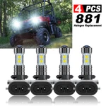 For Arctic Cat 400 500 650 700 Headlight Hi/lo Beam Led Bulbs 6K White. Fixed Price $19.99.