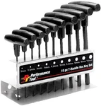 Wilmar Corp. / Performance Tool W80275 10 Piece Metric T-handle Hex Key Set. Fixed Price $32.77.