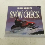 1994 Polaris Snowmobile Sales Brochure Check 8 Pages Mn,usa. Fixed Price $24.95.