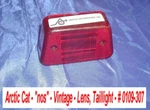 Arctic Cat Taillight Lens # 0109-307 "nos" Vintage 1971 Panther. Fixed Price $36.00.