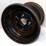 05 Yamaha Grizzly Yfm 125 Rear Black 8X8 Wheel Rim 3FA-25390-00-35 #1. Fixed Price $59.97.