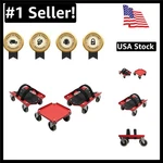 Extreme Max 5800.0228 V-slides Snowmobile Dolly System Red Steel Excellence. Fixed Price $139.99.