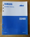 Yamaha CS340EU Snowmobile Assembly Manual LIT-12668-01-49. Fixed Price $12.99.