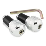 Bikemaster Anti Vibration Right & Left Bar Ends Silver (new). Fixed Price $34.99.