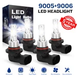9006 9005 Led Headlight Kit Combo Bulbs 10000K High Low Beam Super Bright White. Fixed Price $24.99.