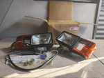 Early Genuine 96106606 Plow Lights Headlight Arrow 780 Set. Fixed Price $325.00.
