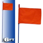 Firestik F6-BLUE-8120R Stick W/orange Safety FLAG-6FT. Fixed Price $42.92.