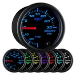 Glowshift 30 Psi Turbo Boost/vac Gauge Kit W/ Silicone Hose, Black 7 Color. Fixed Price $48.99.