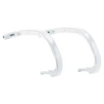 Polaris Snowmobile New Oem Ski Hoop Set, White, 2876062-133. Fixed Price $59.99.