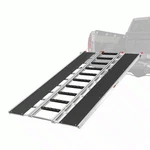Ramp Only Black Ice Folding Snowmobile 7' 10" 54" W, SNO-9454-HDXW'. Fixed Price $305.00.