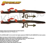 2 Superclamp Ii Snowmobile Trailer Tie Down W/ 4" Deck Hook 1000 Sc-front. Fixed Price $368.34.