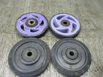 1990 Arctic Cat 440 Snowmobile Sled Suspension Black Bogie Wheels. Fixed Price $31.49.