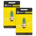 Niche Headlight Bulb For Honda Sportrax TRX400X Kawasaki Suzuki 2 Pack. Fixed Price $17.95.