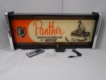 Panther Snowmobile Arctic Cat Led Display Lighted Sign Lightbox Hanging. Fixed Price $125.00.