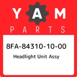 8FA-84310-10-00 Yamaha Headlight Unit Assy 8FA843101000, New Genuine Oem Part. Fixed Price $487.38.