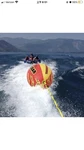 Water Towable Tube Ball For Boating Skiing With 62.34FT Rope Free Ship. Fixed Price $56.39.