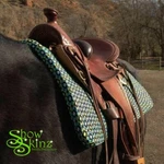 Show Skinz Saddle Pad Covers-lime Green. Fixed Price $44.99.