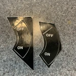 (2) Polaris Pure Oem Nos Snowmobile Ignition Decal 7074202. Fixed Price $9.69.