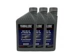 Yamaha Genuine Yamalube 0W-30 Semi-synthetic Oil LUB-00W30-SS-12-3PACK. Fixed Price $45.91.