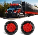 Nilight TR-158 2" Red Round Marker Pcs Clearance 12V #5683. Fixed Price $15.50.
