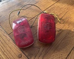 2 Ski Doo 60'S 70'S Snowmobile Tail Light Lens Covers 410-9019 Bombardier. Fixed Price $20.00.